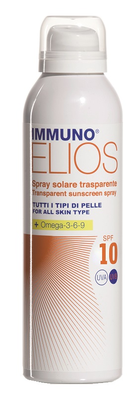 IMMUNO ELIOS SPRAY SOLARE TRASPARENTE SPF 10 150 ML - farmascienza.it