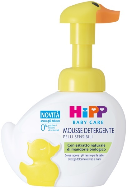 HIPP BABY CARE MOUSSE DETERGENTE PAPERELLA FUN 250 ML - farmascienza.it
