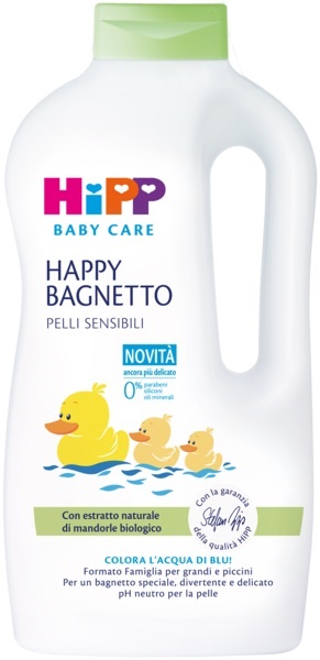HIPP BABY CARE HAPPY BAGNETTO FORMATO FAMIGLIA FUN 1000 ML - farmascienza.it