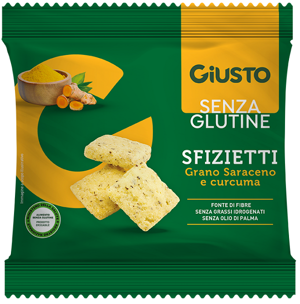 GIUSTO SENZA GLUTINE SFIZIETTI GRANO SARACENO 40 G - farmascienza.it