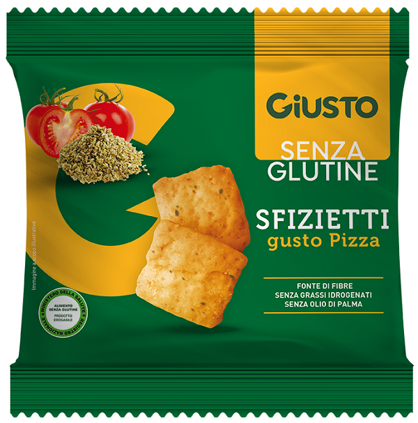 GIUSTO SENZA GLUTINE SFIZIETTI PIZZA 40 G - farmascienza.it