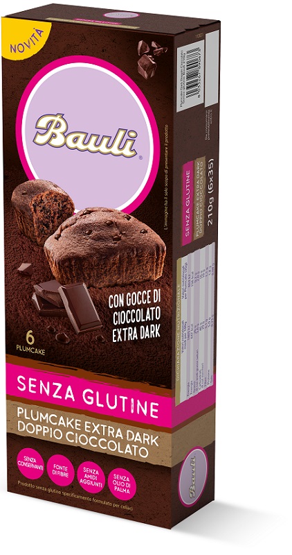 BAULI PLUMCAKE EXTRA DARK DOPPIO CIOCCOLATO 210 G - farmascienza.it