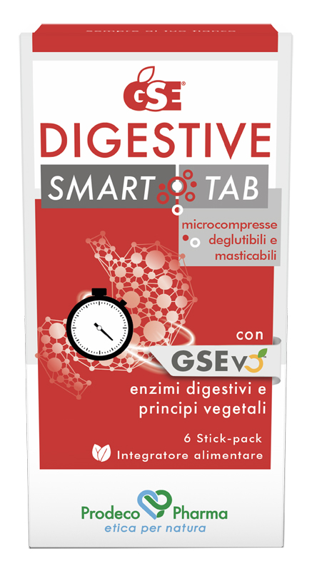 GSE DIGESTIVE SMART TAB 6 STICK PACK - farmascienza.it