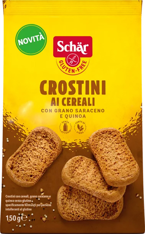 SCHAR CROSTINI AI CEREALI 150 G - farmascienza.it