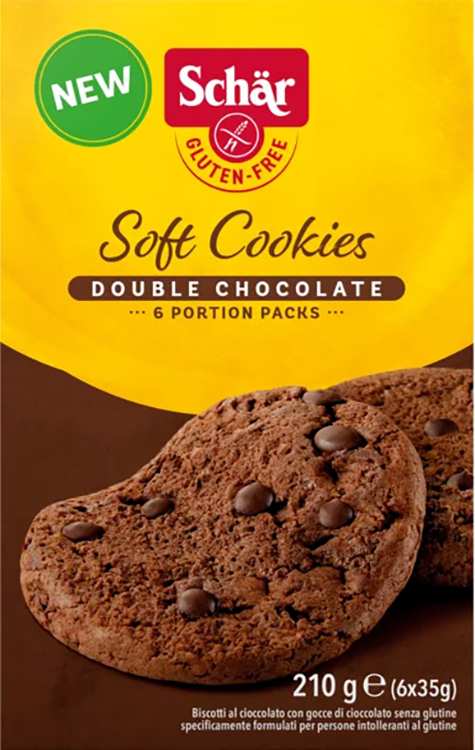 SCHAR SOFT COOKIE DOUBLE CHOCOLATE 210 G - farmascienza.it