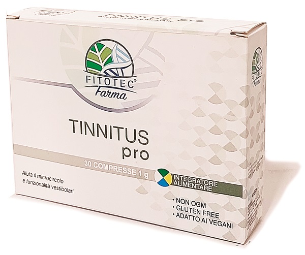 FITOTEC FARMA TINNITUS PRO 30 COMPRESSE - farmascienza.it