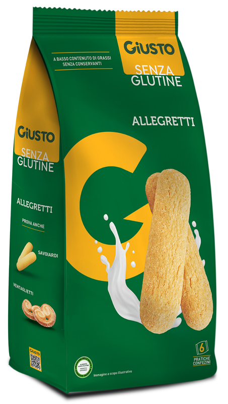 GIUSTO SENZA GLUTINE ALLEGRETTI 180 G - farmascienza.it