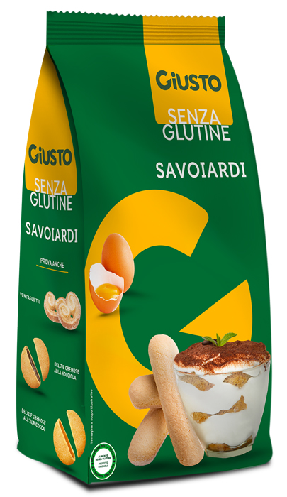 GIUSTO SENZA GLUTINE SAVOIARDI 150 G - farmascienza.it
