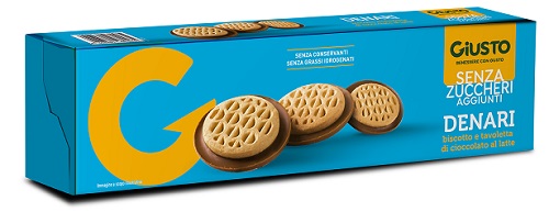 GIUSTO SENZA ZUCCHERO DENARI 120 G - farmascienza.it