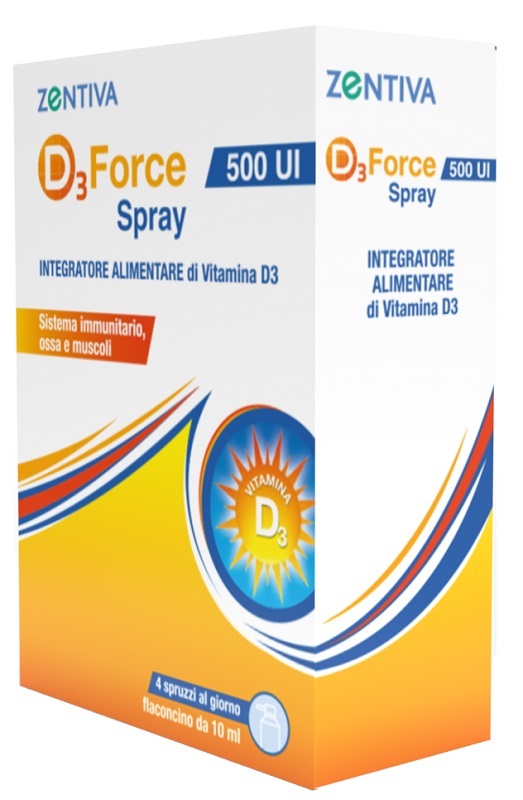 D3 FORCE 500UI SPRAY 10 ML - farmascienza.it