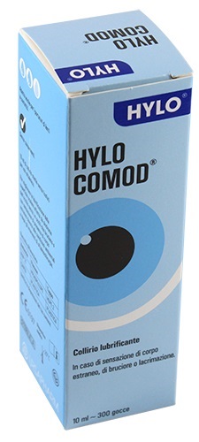 HYLO COMOD GOCCE OCULARI IALURONATO DI SODIO 1% FLACONCINO 10 ML - farmascienza.it
