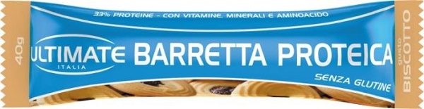 ULTIMATE BARRETTA PROTEICA BISCOTTO 40 G - farmascienza.it