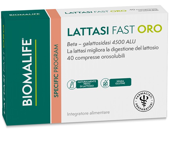 LATTASI FAST ORO 40 COMPRESSE - farmascienza.it