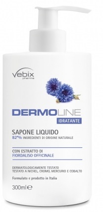 VEBIX DERMOLINE FIORDALISO SAPONE LIQUIDO 300 ML - farmascienza.it
