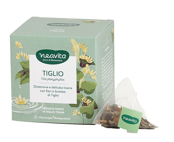 NEAVITA FILTROSCRIGNO TIGLIO FIORI E BRATTEE 15 FILTRI DA 1,8 G - farmascienza.it