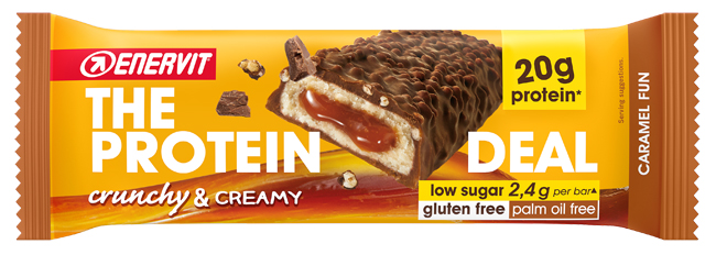 THE PROTEIN DEAL CARAMEL FUN BARRETTA 55 G - farmascienza.it