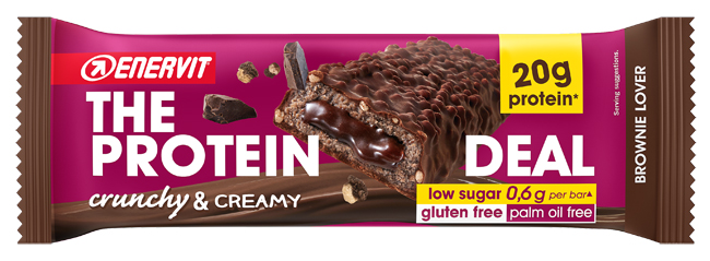 THE PROTEIN DEAL BROWNIE LOVER BARRETTA 55 G - farmascienza.it