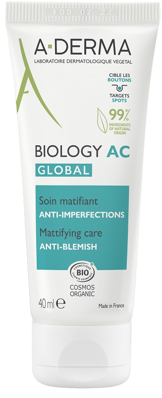 ADERMA BIOLOGY AC GLOBAL TRATTAMENTO OPACIZZANTE ANTI IMPERFEZIONI 40 ML - farmascienza.it