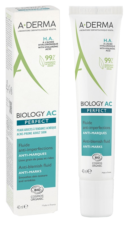 ADERMA BIOLOGY AC PERFECT FLUIDO ANTI IMPERFEZIONI 40 ML - farmascienza.it