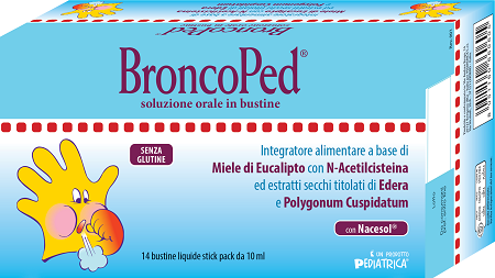 BRONCOPED SOLUZIONE ORALE 14 BUSTINE STICK PACK DA 10 ML - farmascienza.it