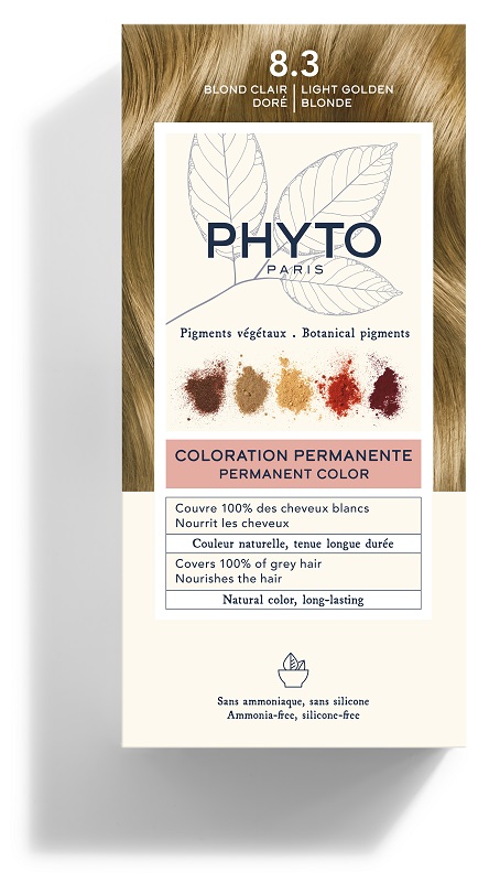 COLOR KIT 8,3 BIONDO CHIARO DORATO LATTE RIVELATORE 50 ML + CREMA COLORANTE 50 ML + MASCHERA PROTETTIVA COLORE 12 ML + GUANTI - farmascienza.it