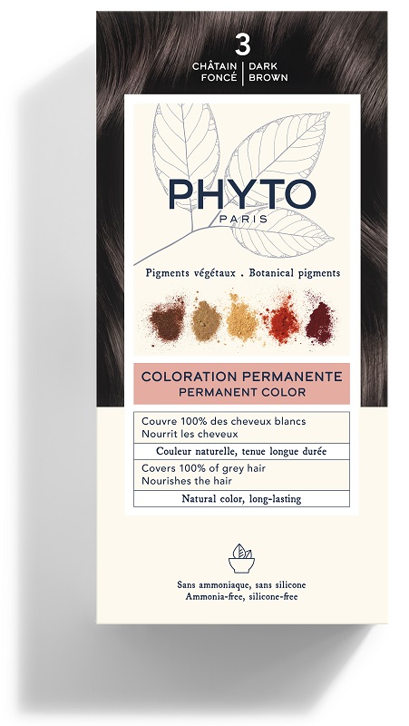 COLOR KIT 3 CASTANO SCURO LATTE RIVELATORE 50 ML + CREMA COLORANTE 50 ML + MASCHERA PROTETTIVA COLORE 12 ML + GUANTI - farmascienza.it