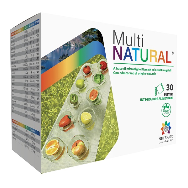MULTINATURAL 30 BUSTINE DA 3 G CON EDULCORANTI DI ORIGINE NATURALE SENZA GLUTINE - farmascienza.it