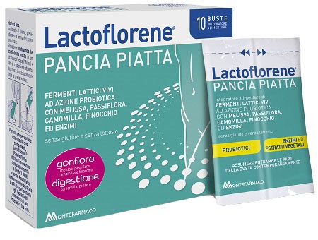 LACTOFLORENE PANCIA PIATTA 10 BUSTINE - farmascienza.it