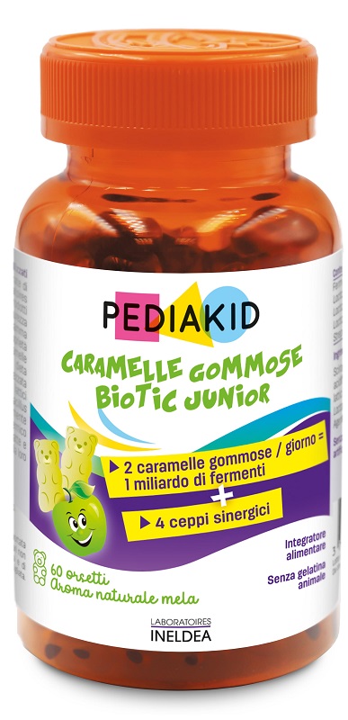 PEDIAKID BIOTIC JUNIOR 60 ORSETTI GOMMOSI - farmascienza.it