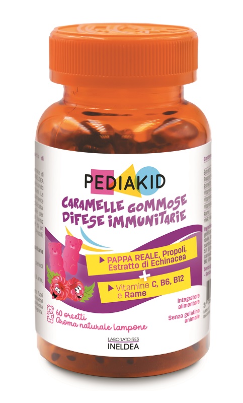 PEDIAKID DIFESE IMMUNITARIE 60 ORSETTI GOMMOSI - farmascienza.it