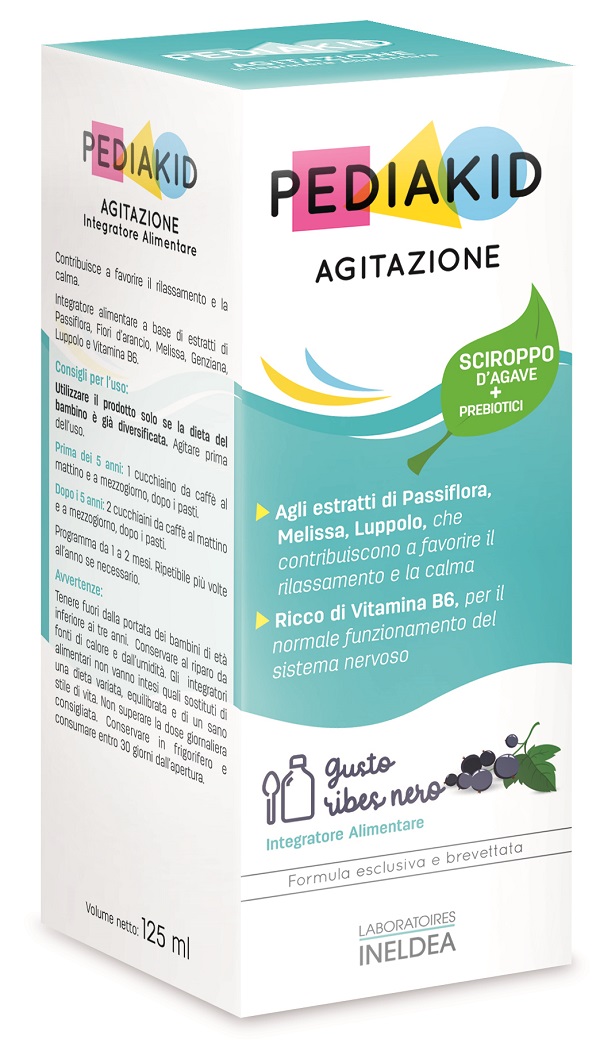 PEDIAKID AGITAZIONE SCIROPPO 125 ML - farmascienza.it