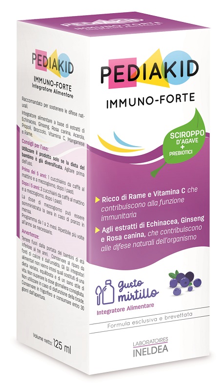 PEDIAKID IMMUNO FORTE SCIROPPO 125 ML - farmascienza.it