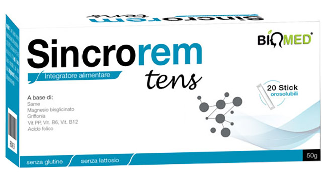 SINCROREM TENS 20 STICK - farmascienza.it