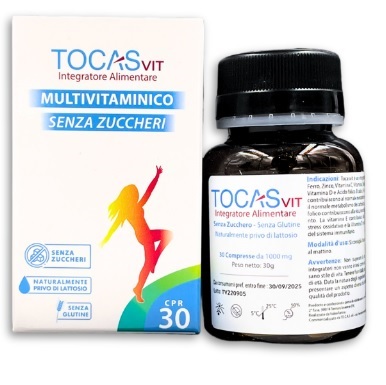 TOCASVIT 30 COMPRESSE SENZA ZUCCHERO NUOVO FORMATO - farmascienza.it