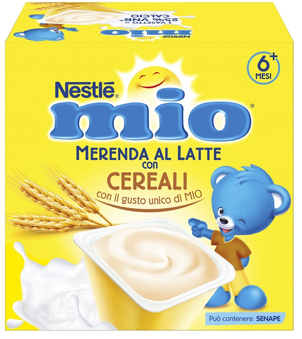MIO MERENDA AL LATTE CEREALI 4 PEZZI DA 100 G - farmascienza.it