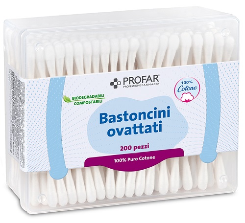 PROFAR BASTONCINI OVATTATI 200 PEZZI - farmascienza.it