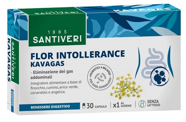 FLOR INTOLLERANCE KAVAGAS 30 CAPSULE - farmascienza.it