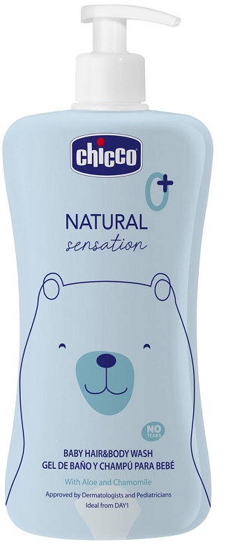CHICCO NATURAL SENSATION BAGNO SHAMPOO 500 ML - farmascienza.it