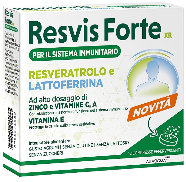 RESVIS FORTE XR 12 COMPRESSE EFFERVESCENTI - farmascienza.it