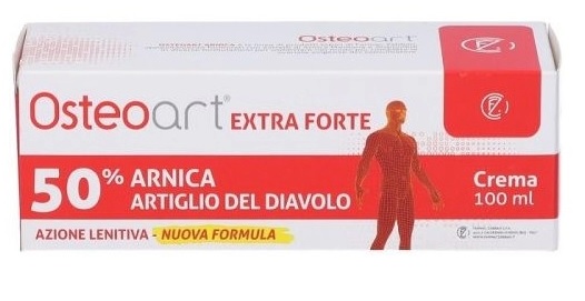 OSTEOART EXTRA FORTE 50% ARNICA E ARTIGLIO DEL DIAVOLO CREMA 100 ML AZIONE LENITIVA NUOVA FORMULA - farmascienza.it