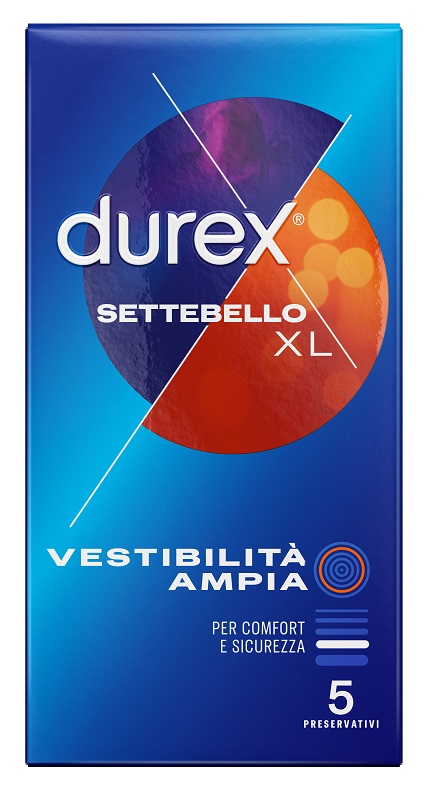 PROFILATTICO DUREX SETTEBELLO XL 5 PEZZI - farmascienza.it