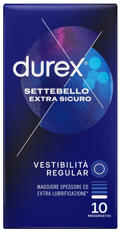 PROFILATTICO DUREX SETTEBELLO EXTRA SICURO 10 PEZZI - farmascienza.it