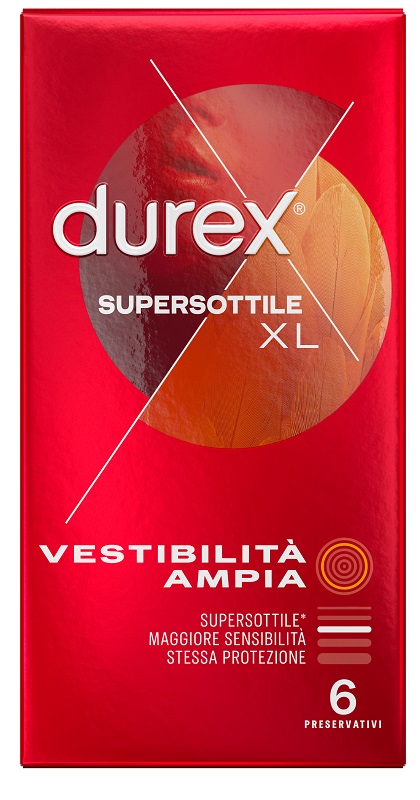 PROFILATTICO DUREX SUPERSOTTILE XL 6 PEZZI - farmascienza.it