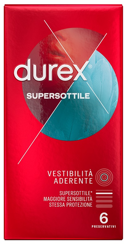 PROFILATTICO DUREX SUPERSOTTILE CLOSE FIT 6 PEZZI - farmascienza.it