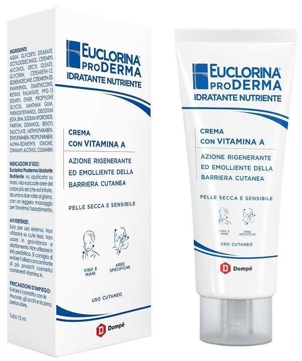 EUCLORINA PRODERMA IDRATANTE NUTRIENTE 75 ML - farmascienza.it