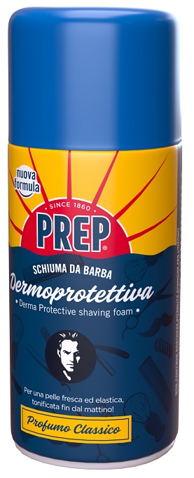 PREP SCHIUMA BARBA DERMOPROTETTIVA PROFUMO CLASSICO 300 ML - farmascienza.it