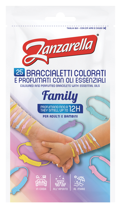ZANZARELLA BRACCIALETTI FAMILY 25 PEZZI - farmascienza.it