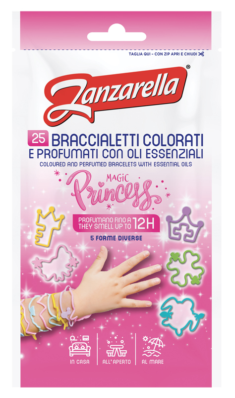 ZANZARELLA BRACCIALETTI PRINCESS 25 PEZZI - farmascienza.it