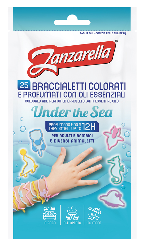ZANZARELLA BRACCIALETTI UNDER THE SEA 25 PEZZI - farmascienza.it