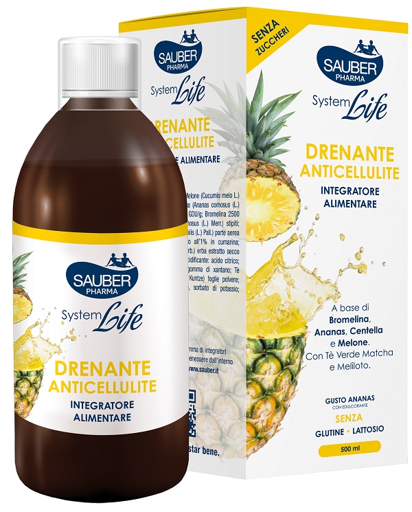 SAUBER DRENANTE ANTICELLULITE 500 ML - farmascienza.it